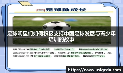 足球明星们如何积极支持中国足球发展与青少年培训的故事